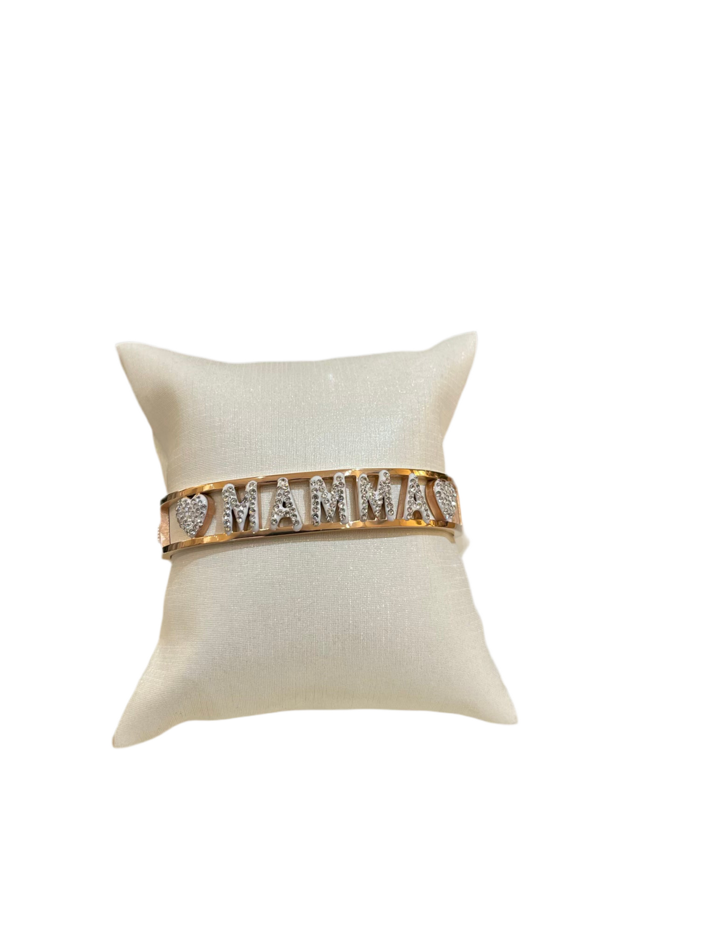 Bracciali “Parole preziose” oro rosa