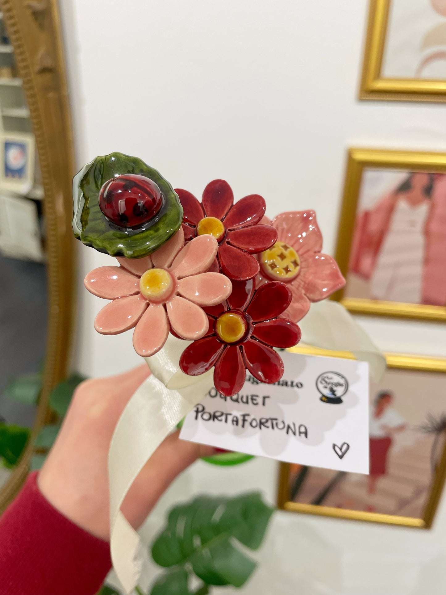 Bouquet portafortuna🐞