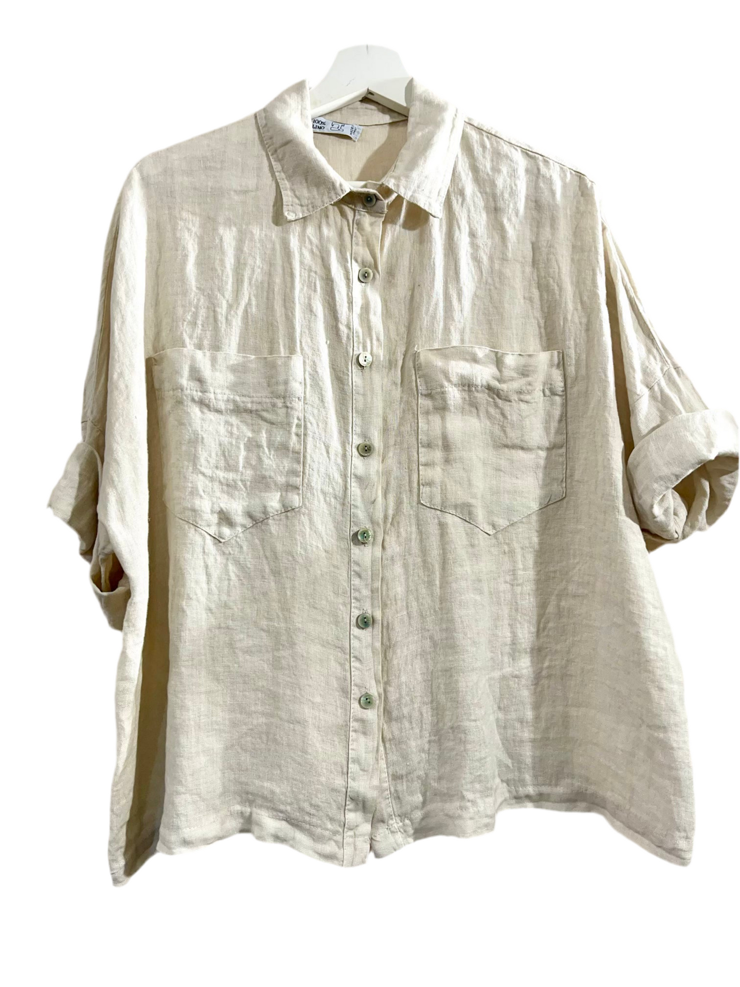 Camicia in fresco lino
