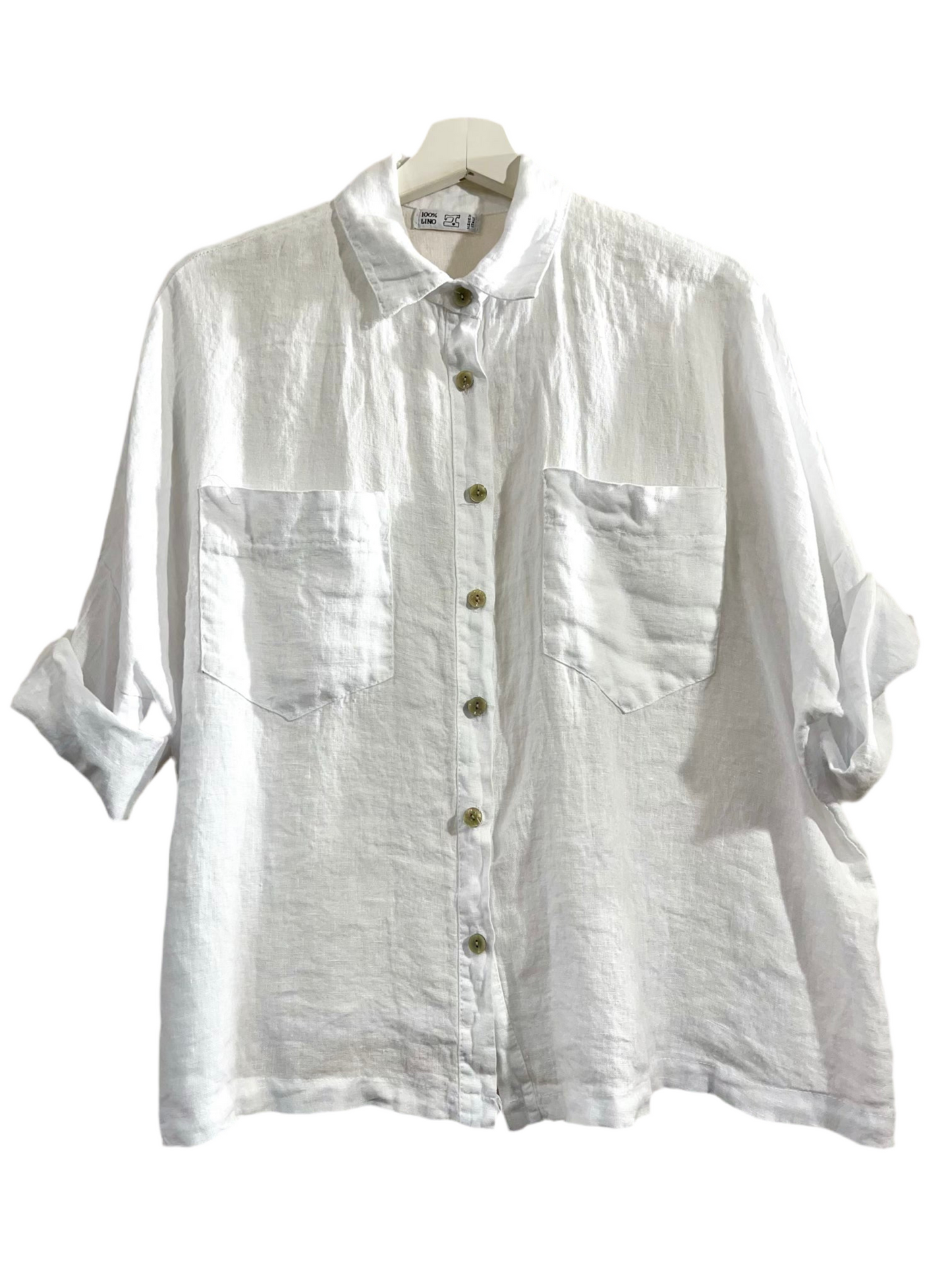 Camicia in fresco lino