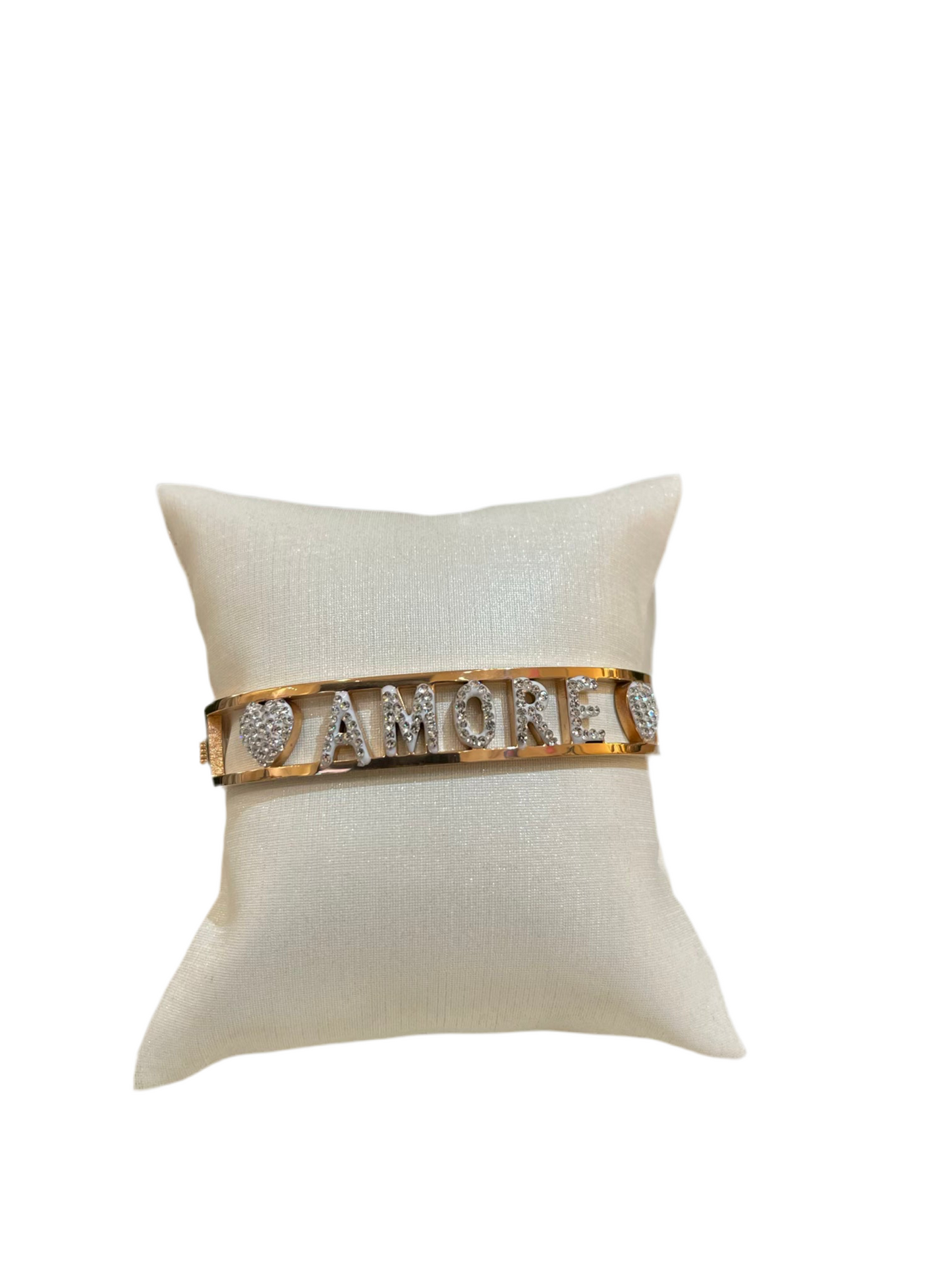 Bracciali “Parole preziose” oro rosa
