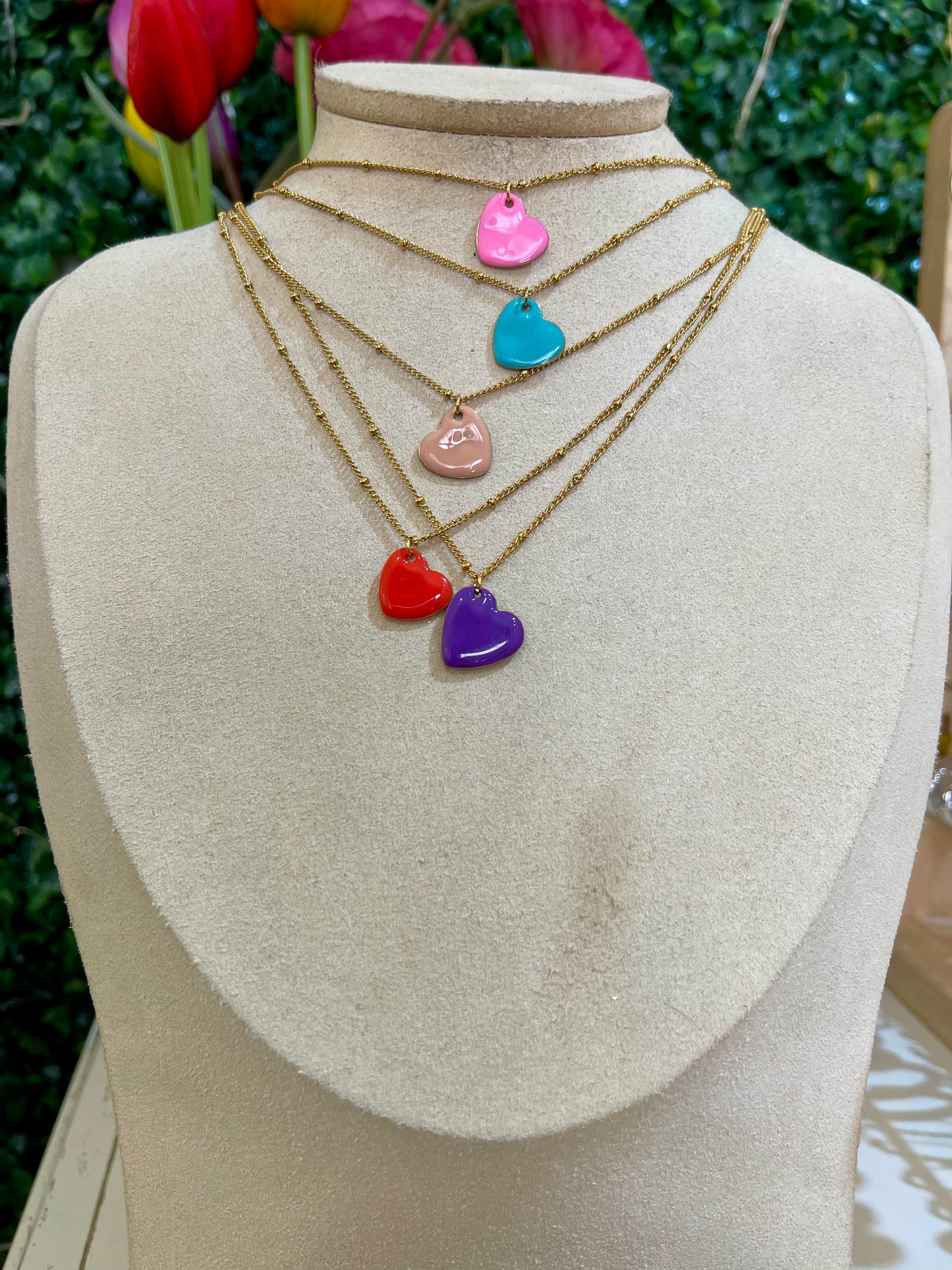 Collana “Cuoricini”