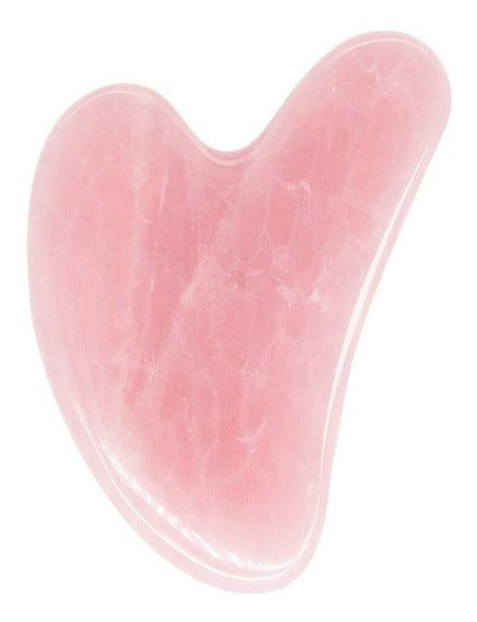 Gua-sha in quarzo rosa