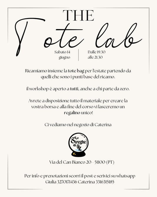 The Tote Lab - Le Streghe Di Oz