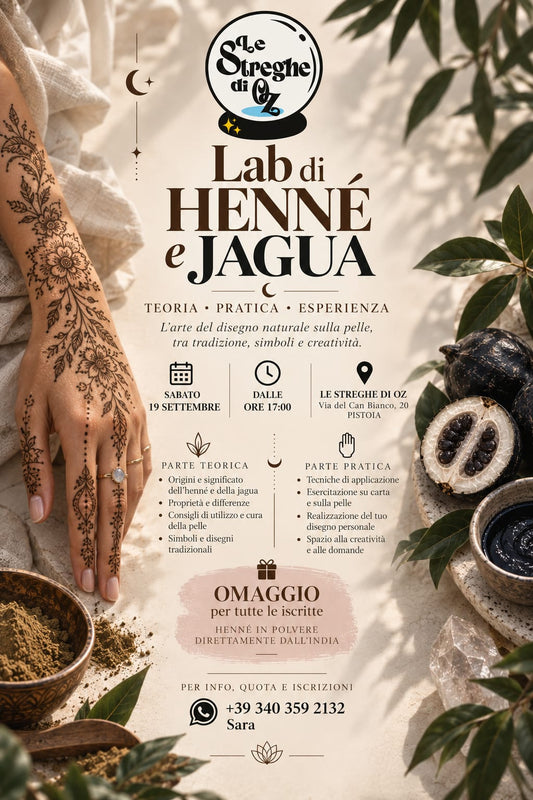 Laboratorio Hennè e Jagua