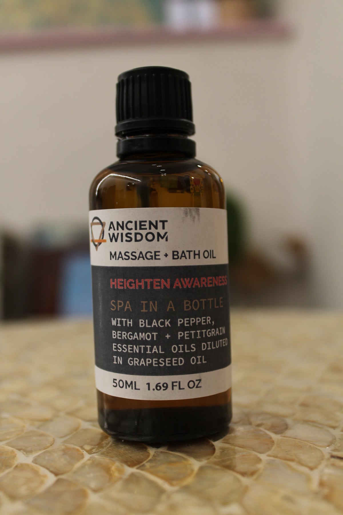 Oli ANCIENT WISDOM ANCIENT SPA Massage+Bath Oil