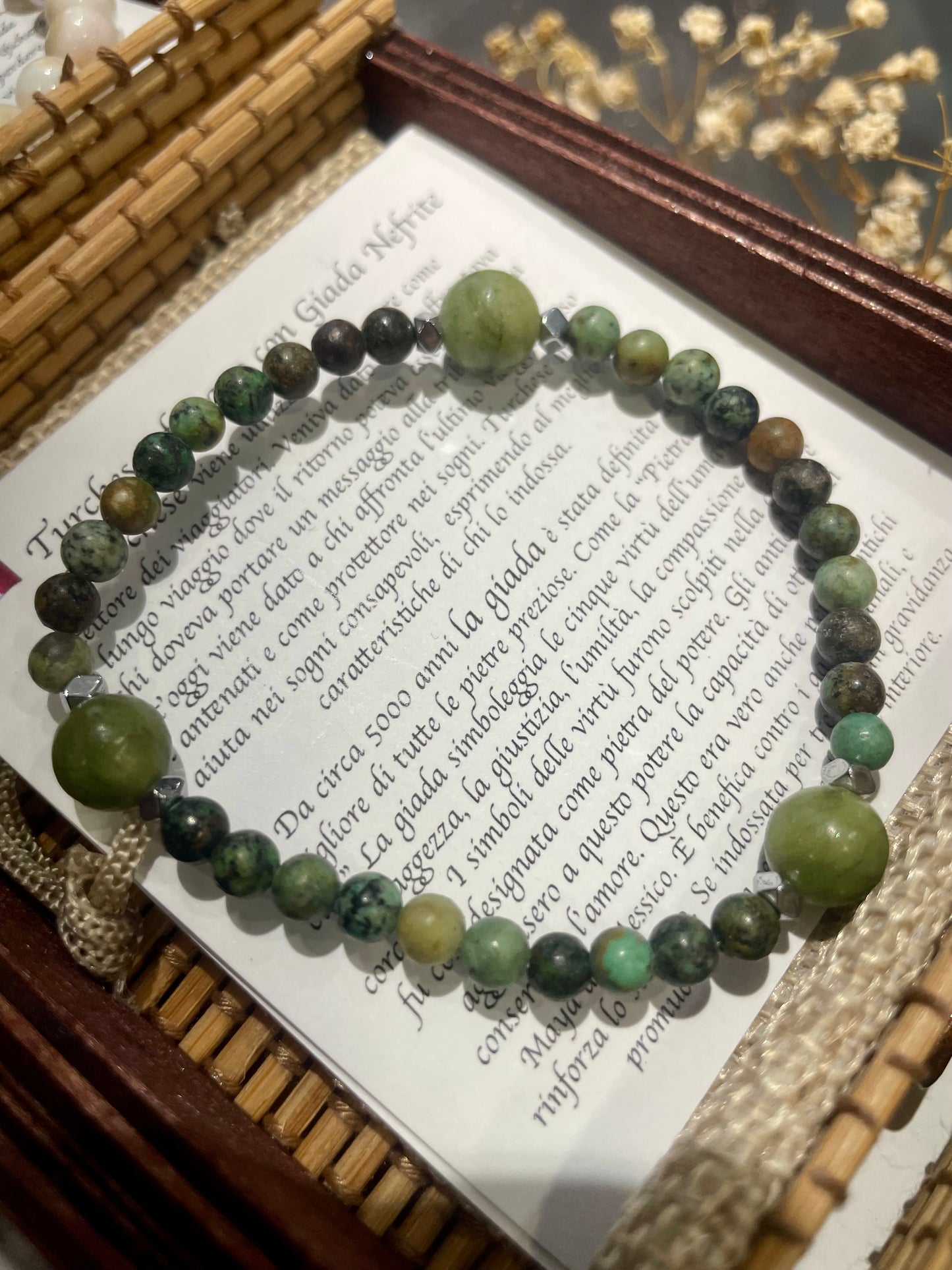 Turchese africano e giada