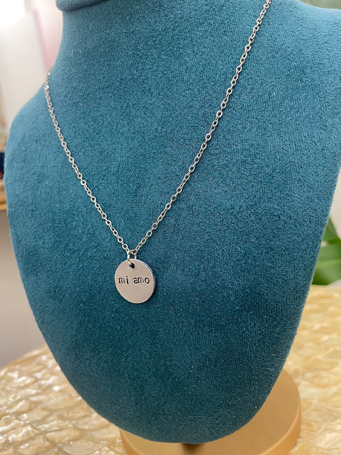 MI AMO❤️medaglina mini