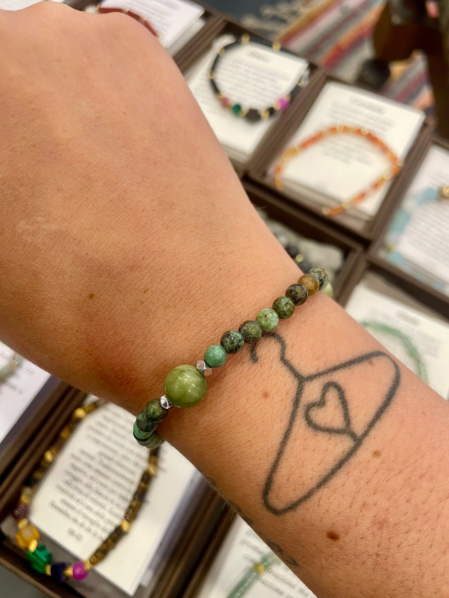 Turchese africano e giada