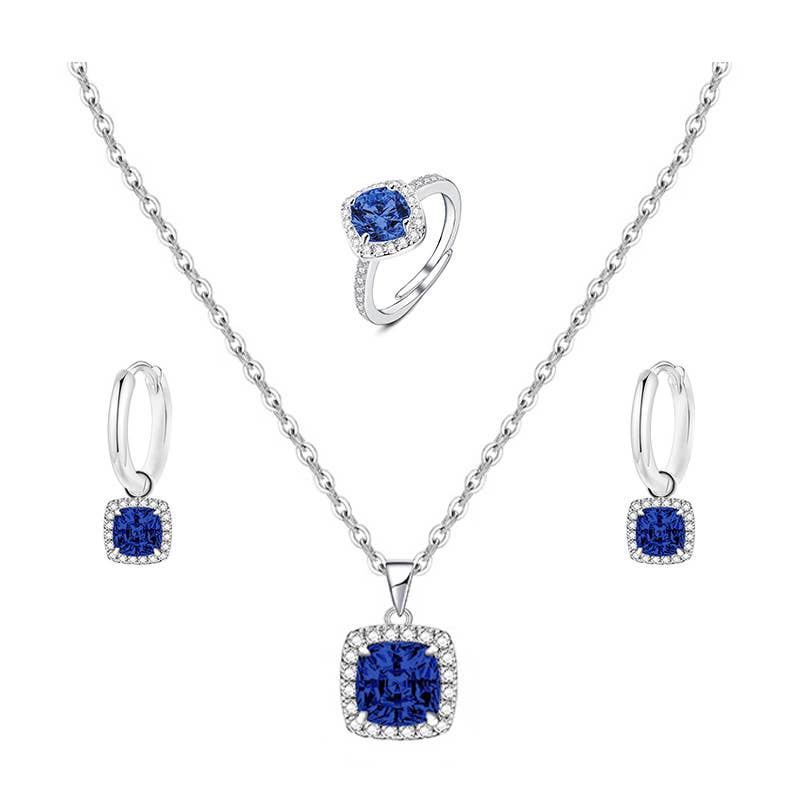 Parure “ Operà” Blu