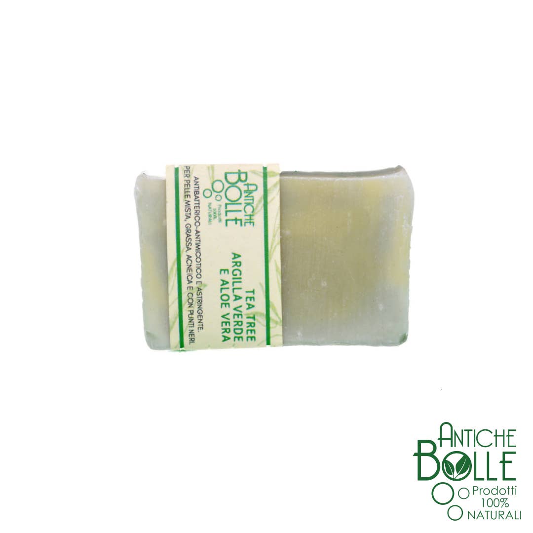 Sapone tea tree e argilla verde -Antiche bolle