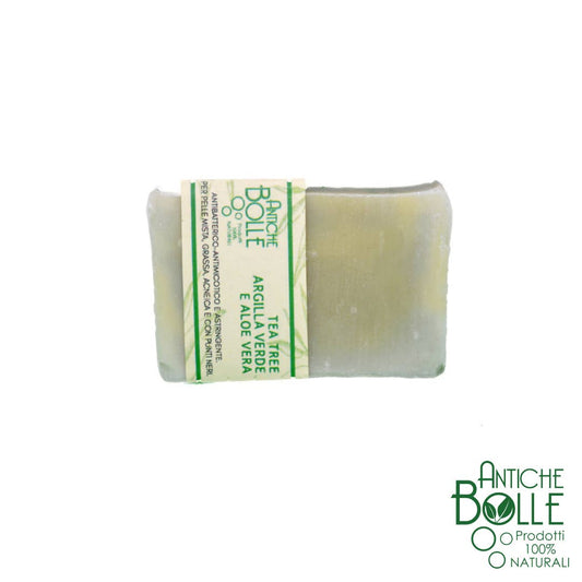 Sapone tea tree e argilla verde -Antiche bolle