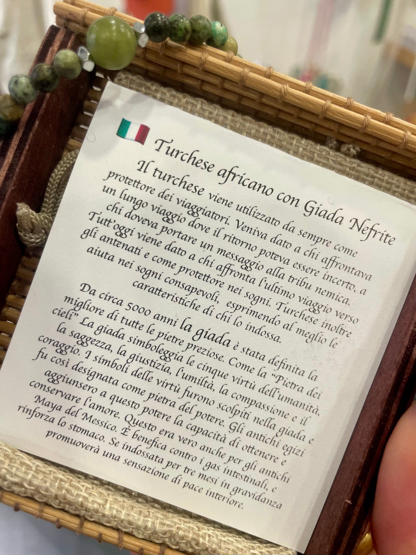 Turchese africano e giada