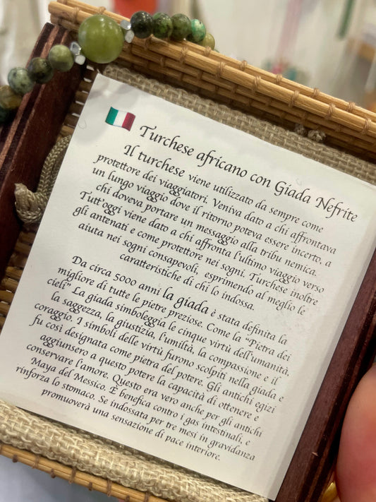 Turchese africano e giada