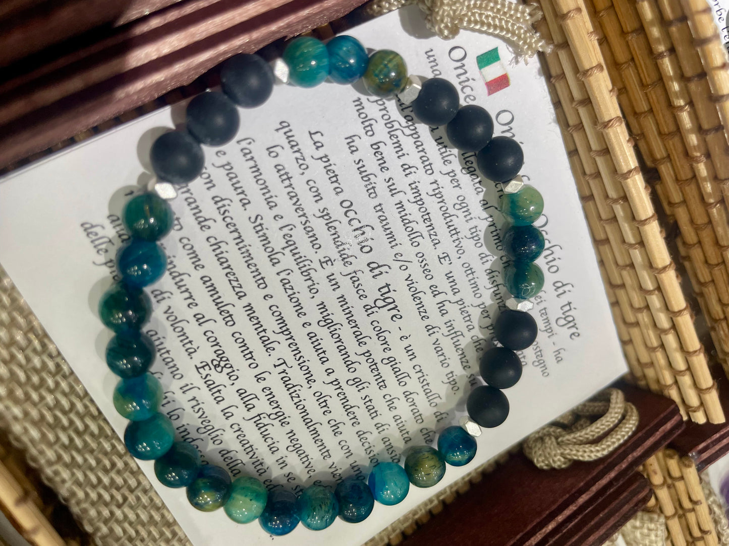 Onice e occhio di tigre