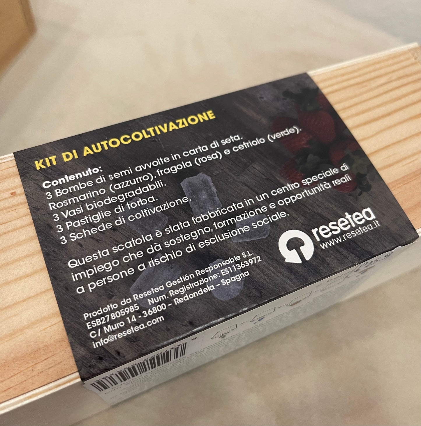 Kit auto coltivazione GIN TONIC