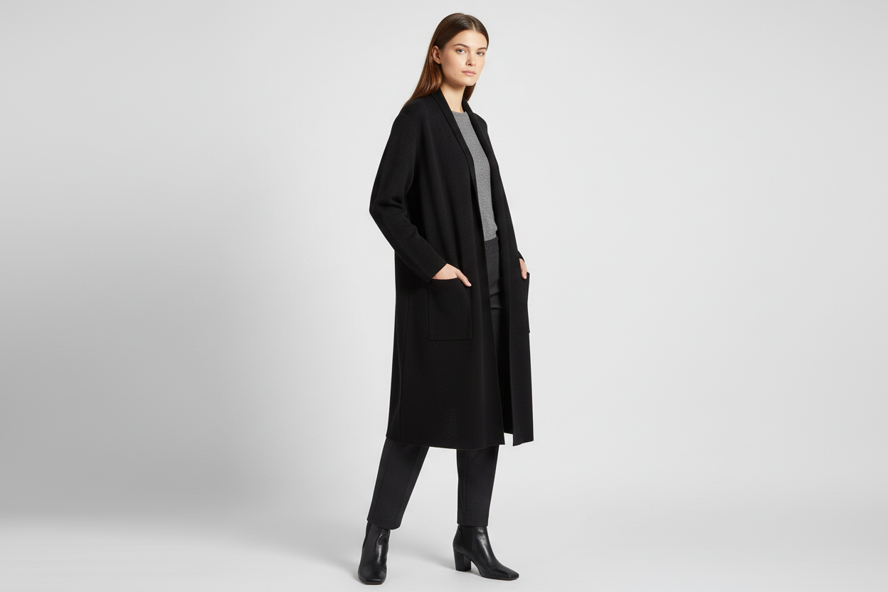 Cardigan “Soft hug” Nero