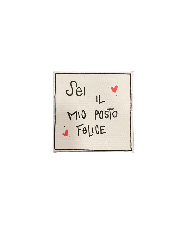 Parole che restano Sei il mio posto felice 10x10