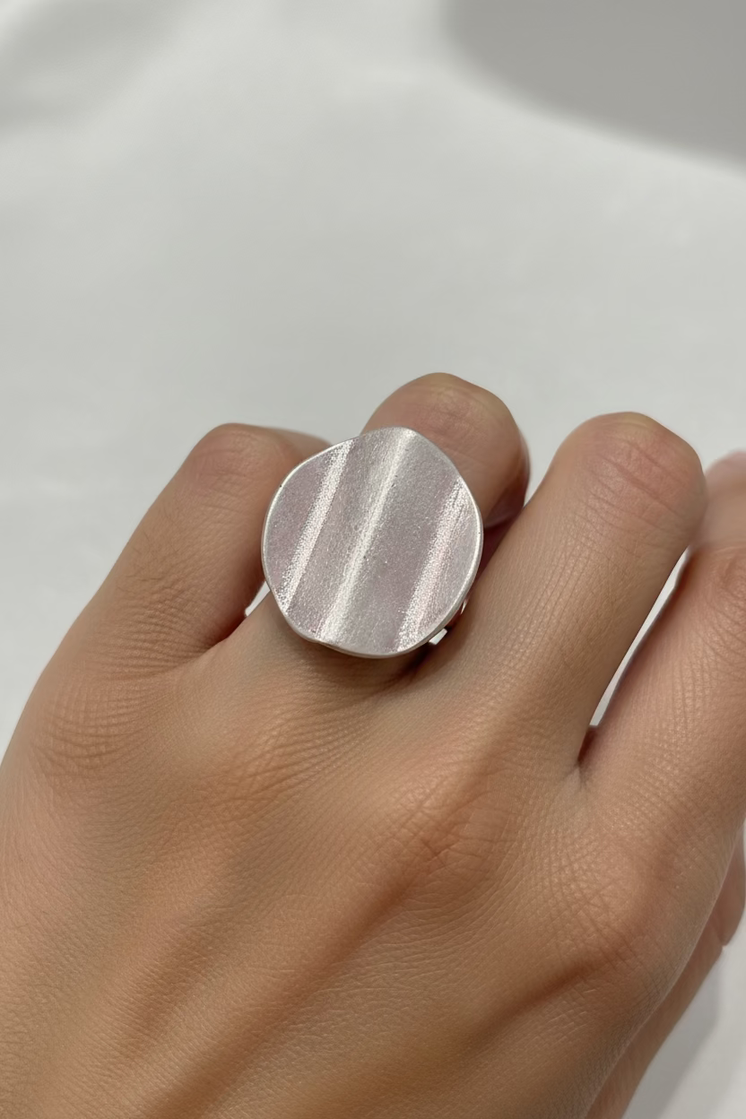Anello Onda Argento