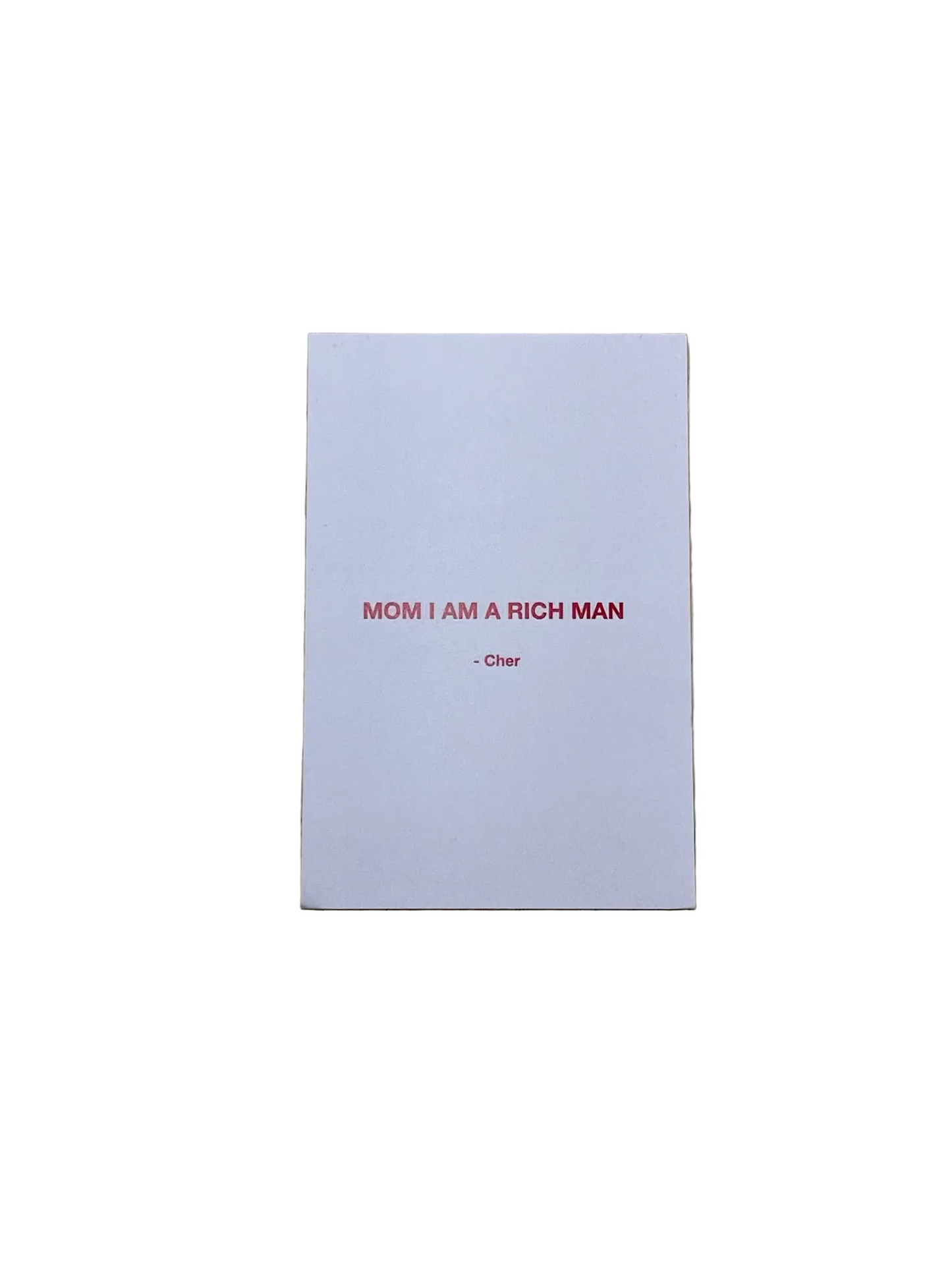 Cartoline Rich man