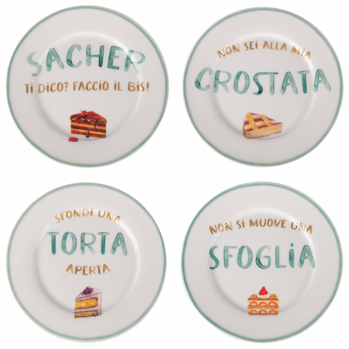 “Le Travisate” Piattini da Dolce