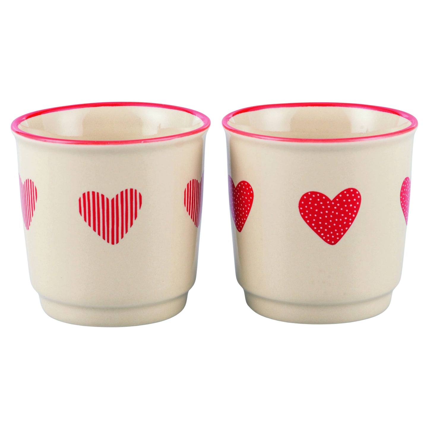 Set caffettiera Love con due tazzine