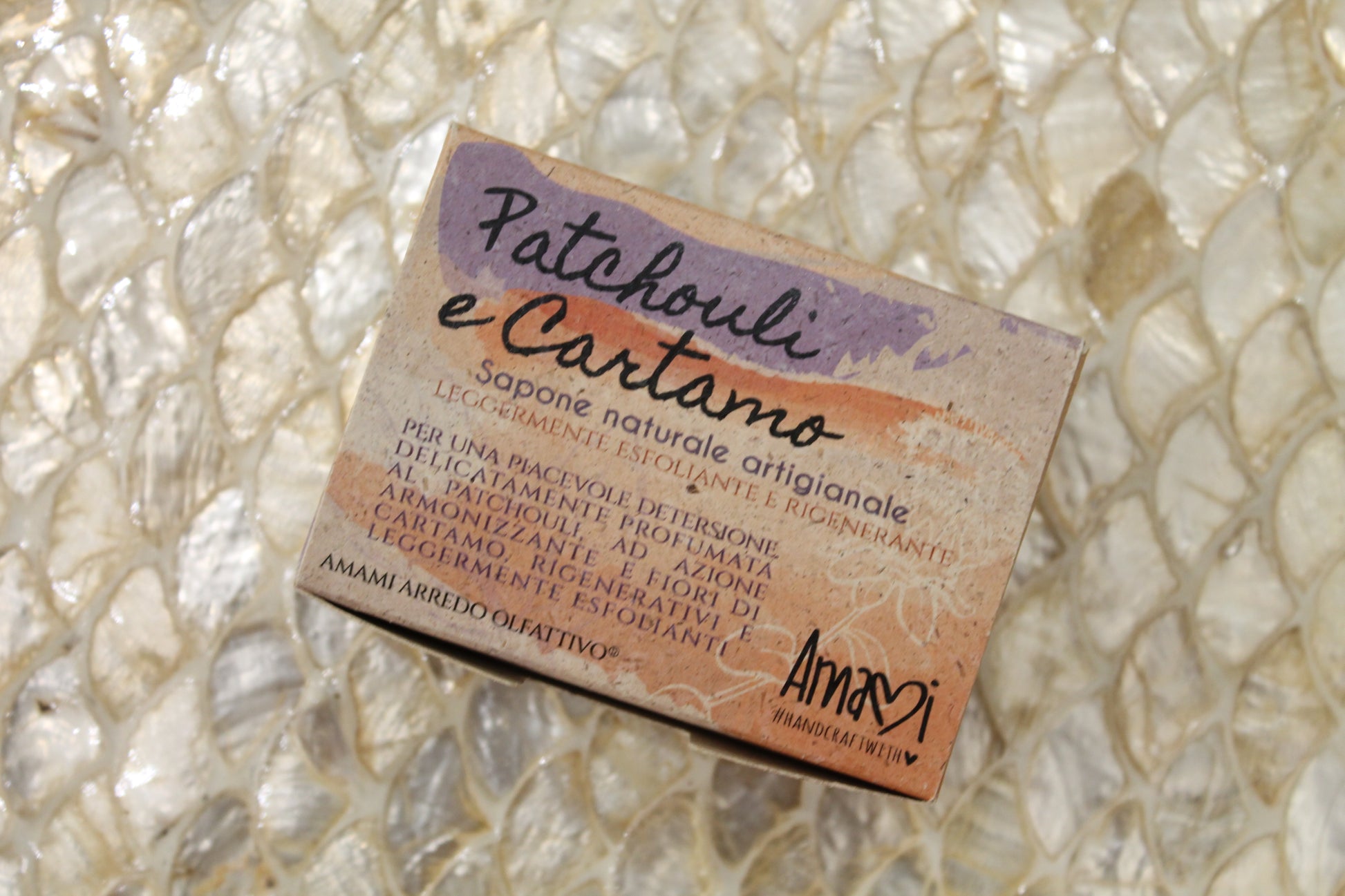 Saponi naturali Amami Patchouli&cartamo